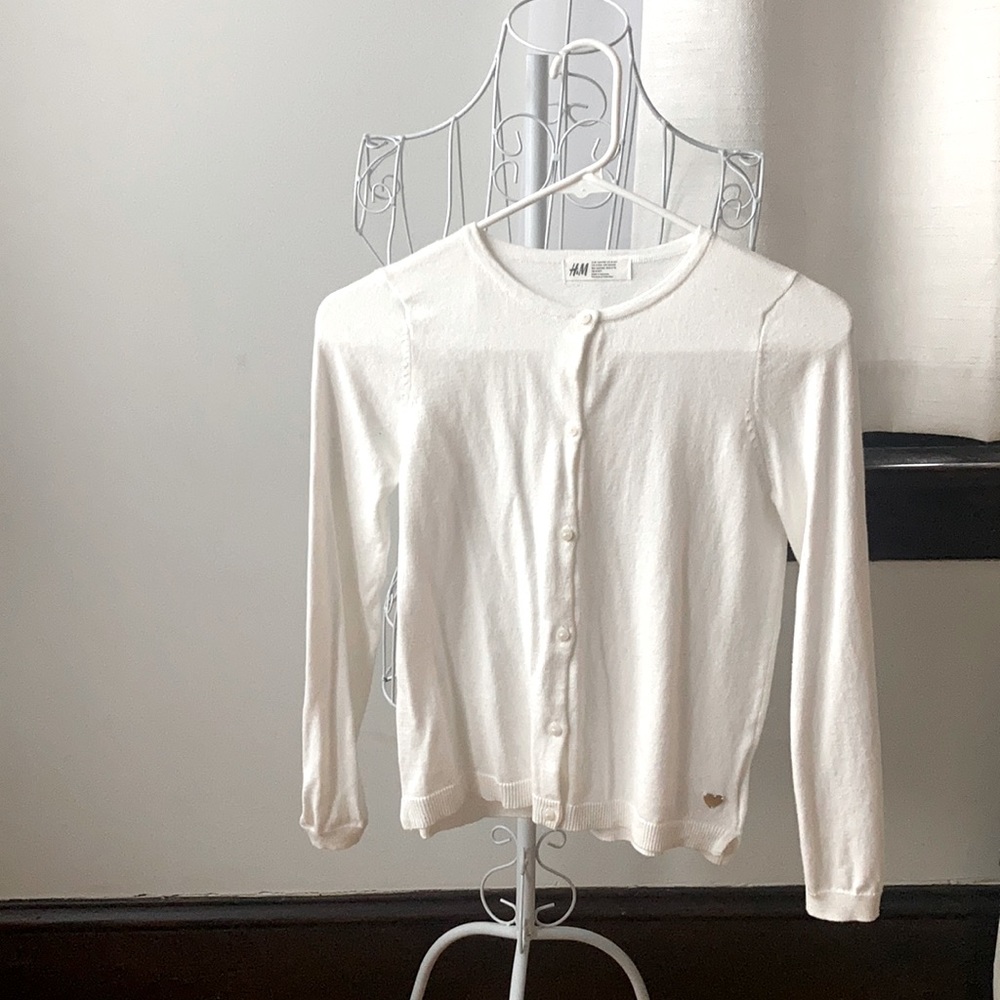 H&M White Sweater